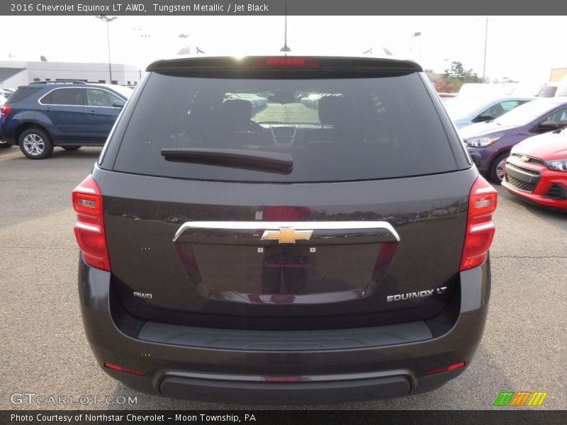 Tungsten Metallic / Jet Black 2016 Chevrolet Equinox LT AWD