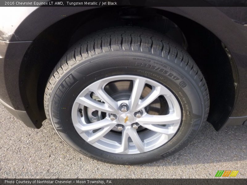 Tungsten Metallic / Jet Black 2016 Chevrolet Equinox LT AWD