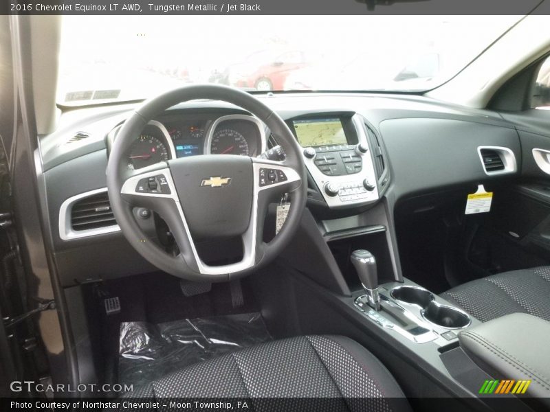 Tungsten Metallic / Jet Black 2016 Chevrolet Equinox LT AWD