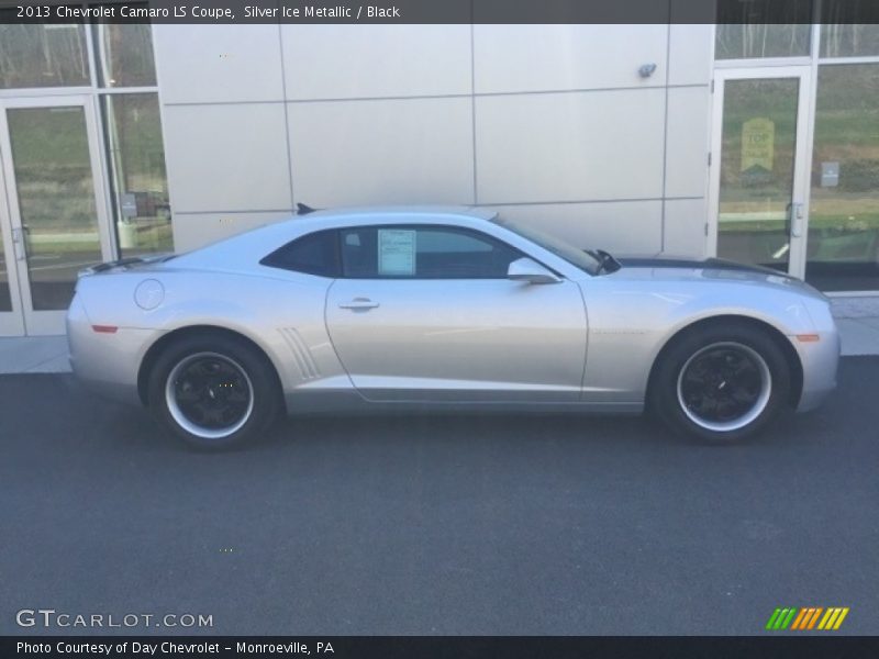 Silver Ice Metallic / Black 2013 Chevrolet Camaro LS Coupe