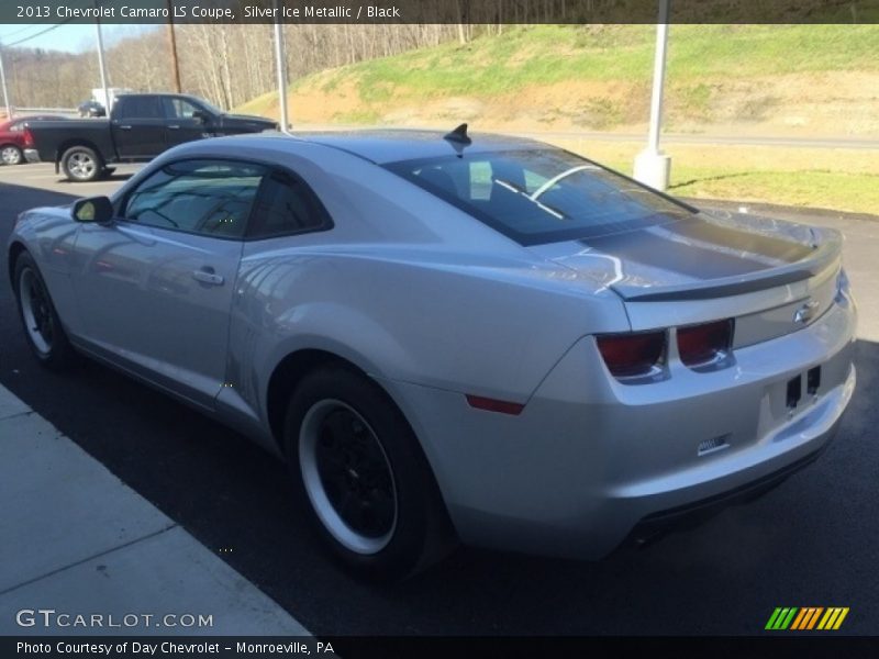 Silver Ice Metallic / Black 2013 Chevrolet Camaro LS Coupe