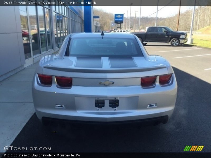 Silver Ice Metallic / Black 2013 Chevrolet Camaro LS Coupe