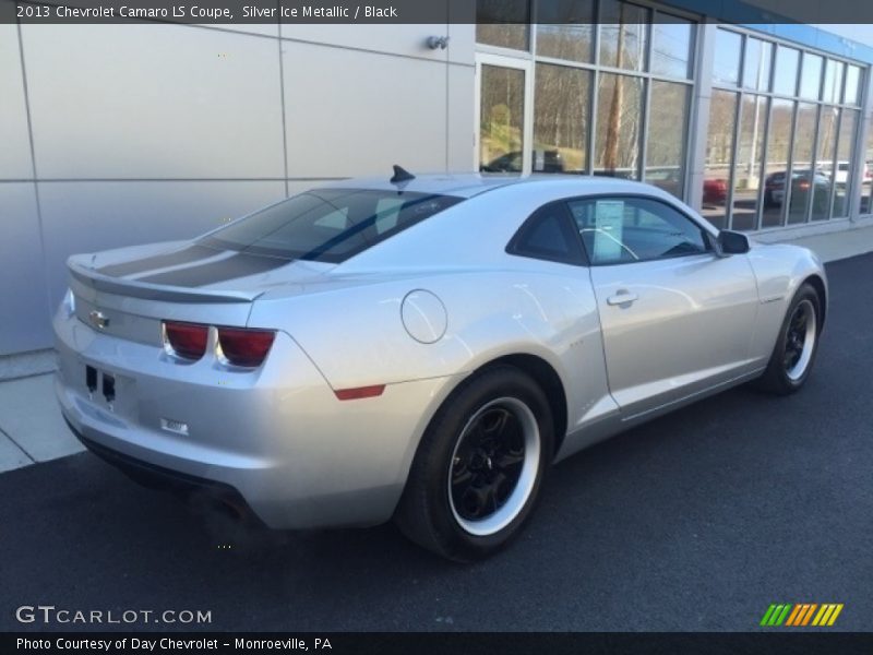 Silver Ice Metallic / Black 2013 Chevrolet Camaro LS Coupe