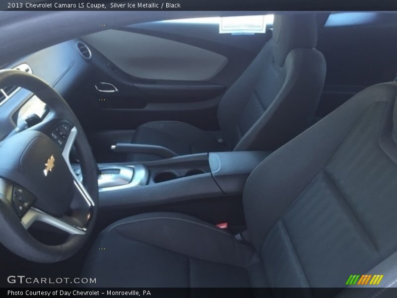 Silver Ice Metallic / Black 2013 Chevrolet Camaro LS Coupe