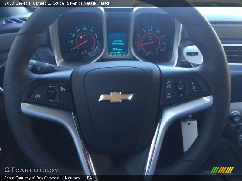 Silver Ice Metallic / Black 2013 Chevrolet Camaro LS Coupe
