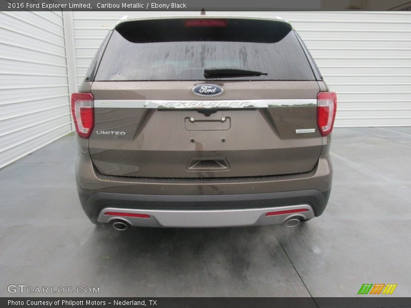 Caribou Metallic / Ebony Black 2016 Ford Explorer Limited