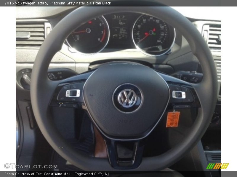 Platinum Grey Metallic / Titan Black 2016 Volkswagen Jetta S