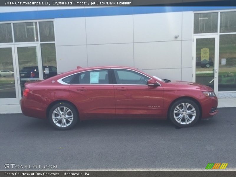 Crystal Red Tintcoat / Jet Black/Dark Titanium 2014 Chevrolet Impala LT