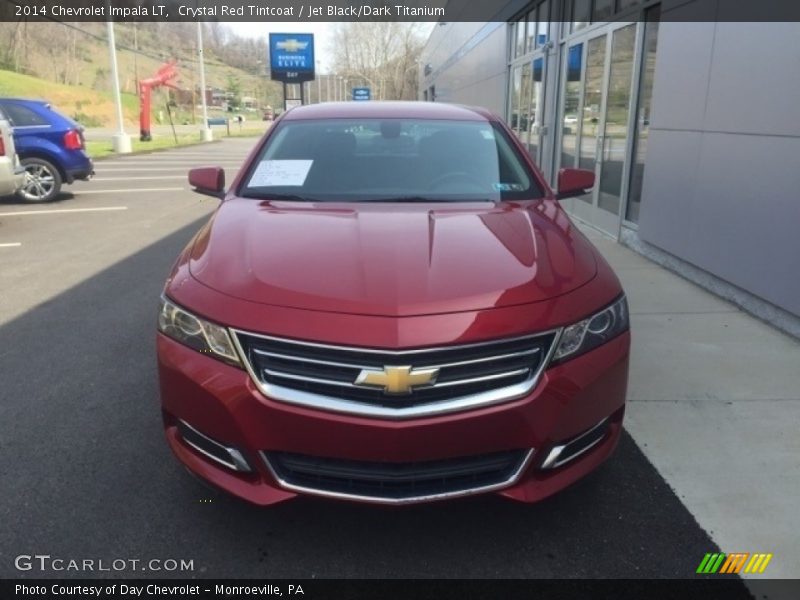 Crystal Red Tintcoat / Jet Black/Dark Titanium 2014 Chevrolet Impala LT