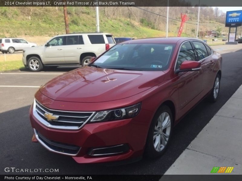 Crystal Red Tintcoat / Jet Black/Dark Titanium 2014 Chevrolet Impala LT