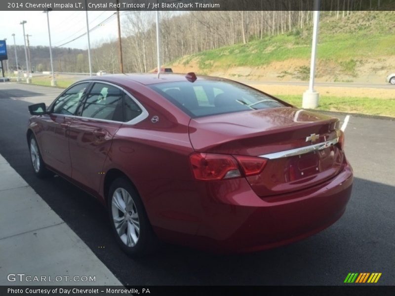 Crystal Red Tintcoat / Jet Black/Dark Titanium 2014 Chevrolet Impala LT