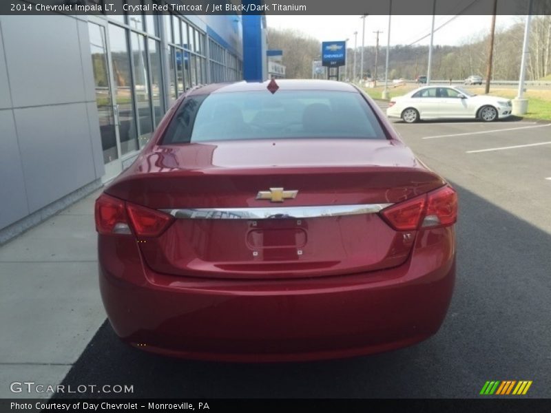 Crystal Red Tintcoat / Jet Black/Dark Titanium 2014 Chevrolet Impala LT