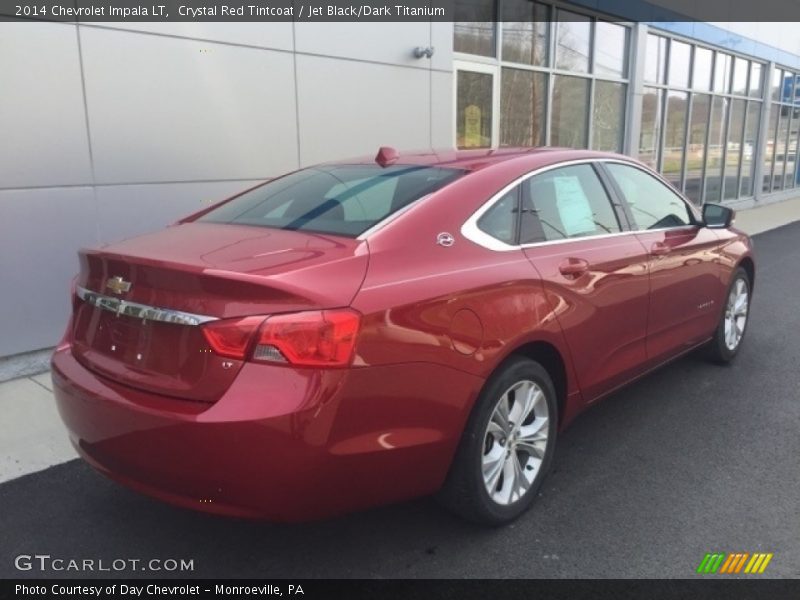 Crystal Red Tintcoat / Jet Black/Dark Titanium 2014 Chevrolet Impala LT