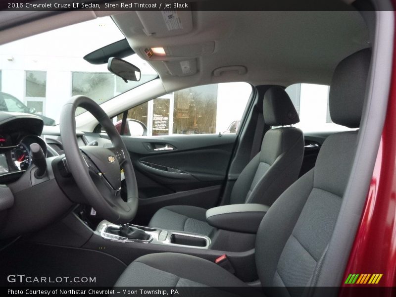 Siren Red Tintcoat / Jet Black 2016 Chevrolet Cruze LT Sedan