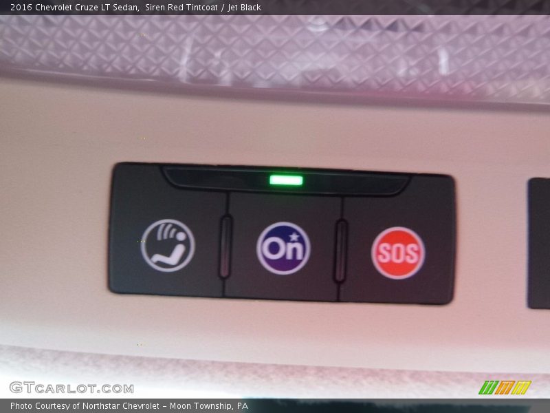 Siren Red Tintcoat / Jet Black 2016 Chevrolet Cruze LT Sedan