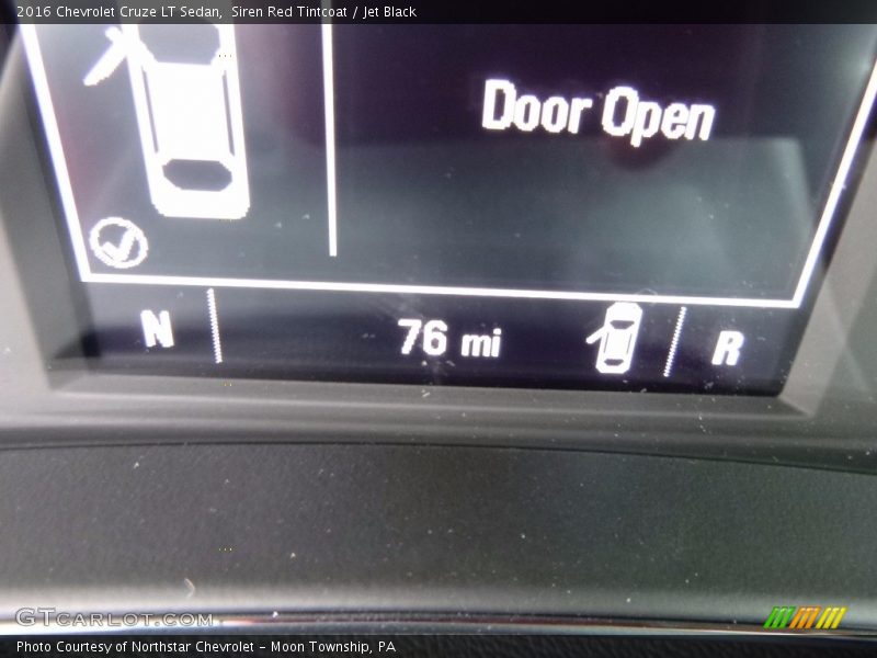 Siren Red Tintcoat / Jet Black 2016 Chevrolet Cruze LT Sedan
