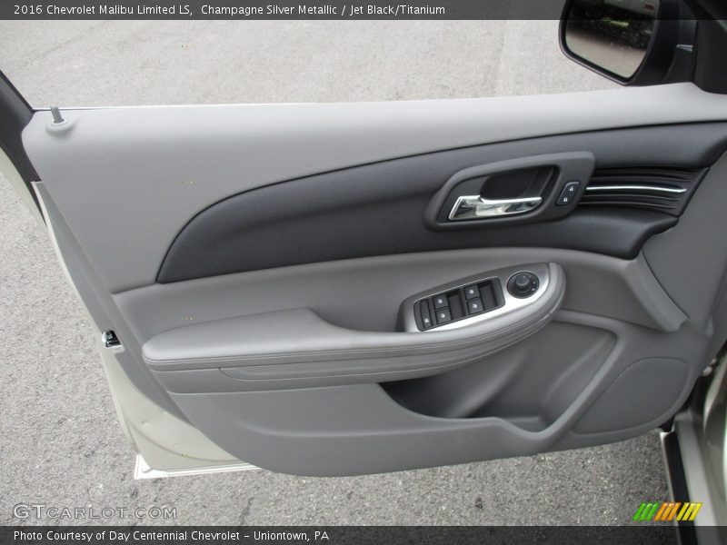 Champagne Silver Metallic / Jet Black/Titanium 2016 Chevrolet Malibu Limited LS