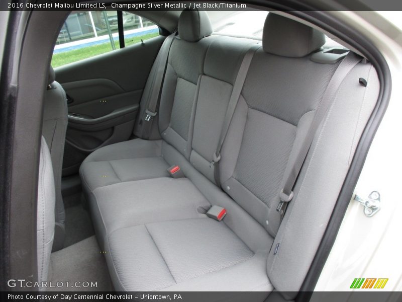Champagne Silver Metallic / Jet Black/Titanium 2016 Chevrolet Malibu Limited LS