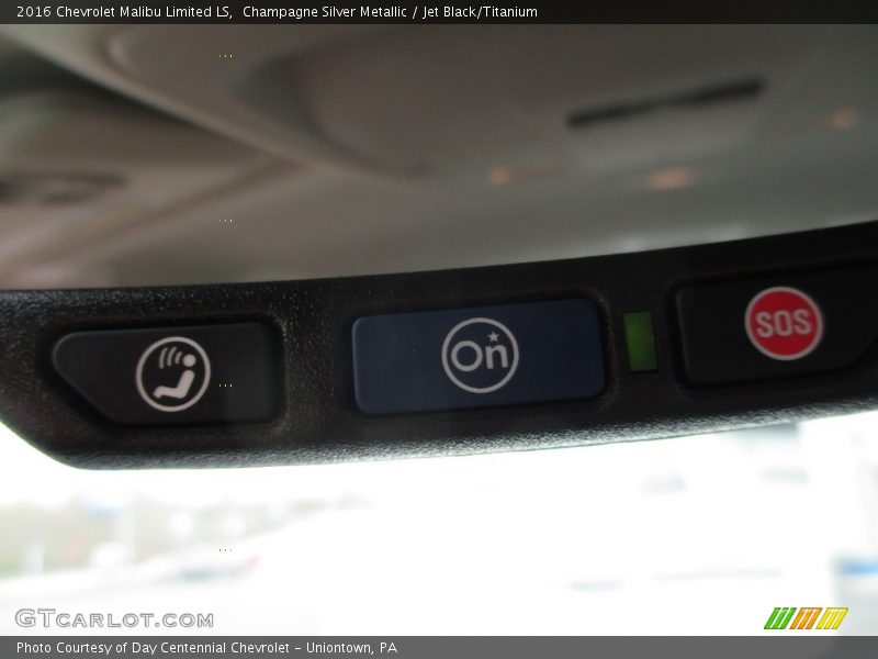 Champagne Silver Metallic / Jet Black/Titanium 2016 Chevrolet Malibu Limited LS