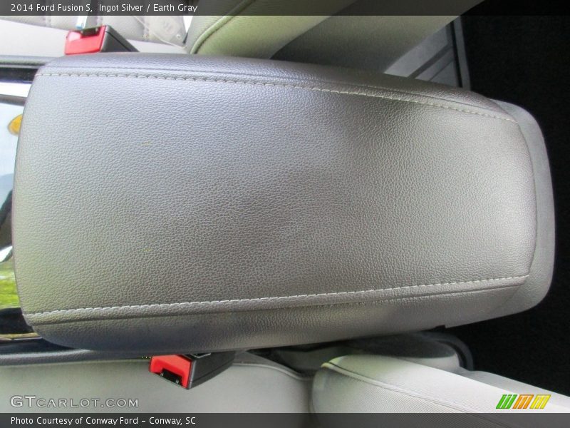 Ingot Silver / Earth Gray 2014 Ford Fusion S