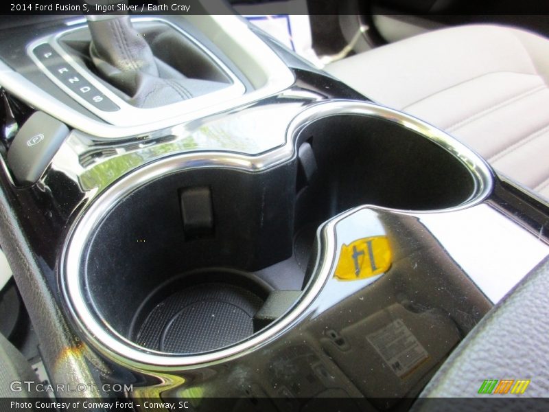 Ingot Silver / Earth Gray 2014 Ford Fusion S