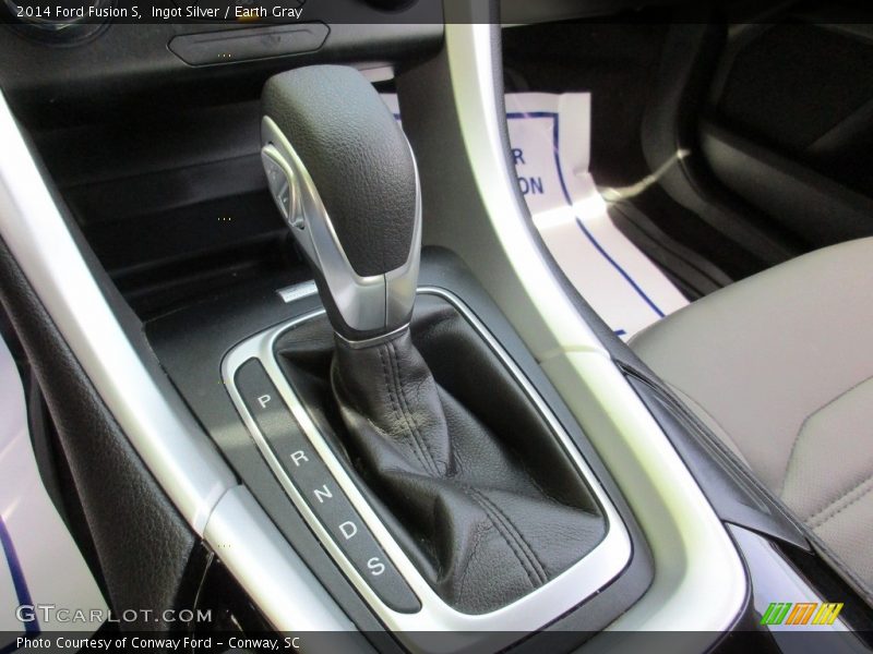 Ingot Silver / Earth Gray 2014 Ford Fusion S