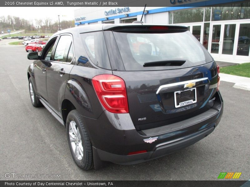 Tungsten Metallic / Jet Black 2016 Chevrolet Equinox LS AWD