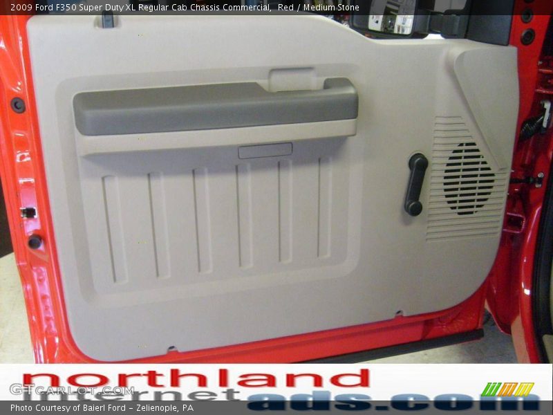 Red / Medium Stone 2009 Ford F350 Super Duty XL Regular Cab Chassis Commercial