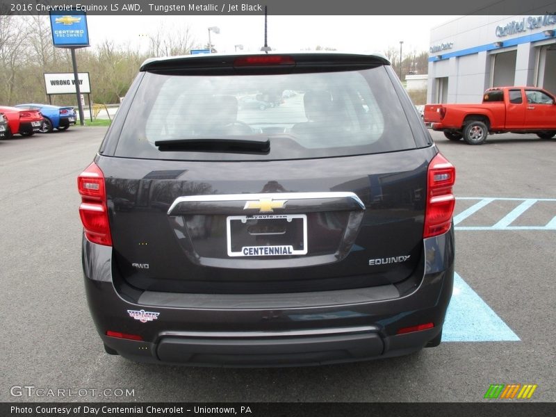 Tungsten Metallic / Jet Black 2016 Chevrolet Equinox LS AWD