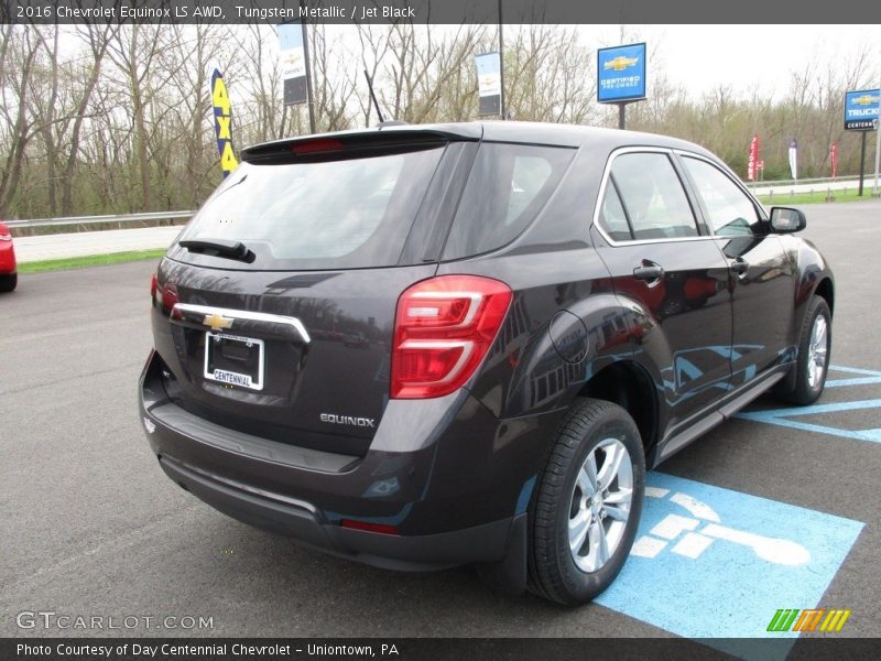 Tungsten Metallic / Jet Black 2016 Chevrolet Equinox LS AWD