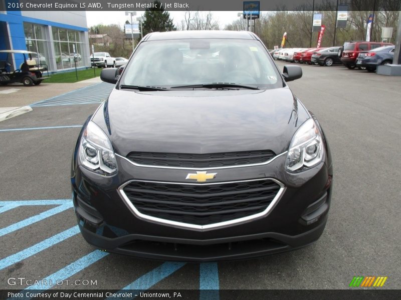 Tungsten Metallic / Jet Black 2016 Chevrolet Equinox LS AWD
