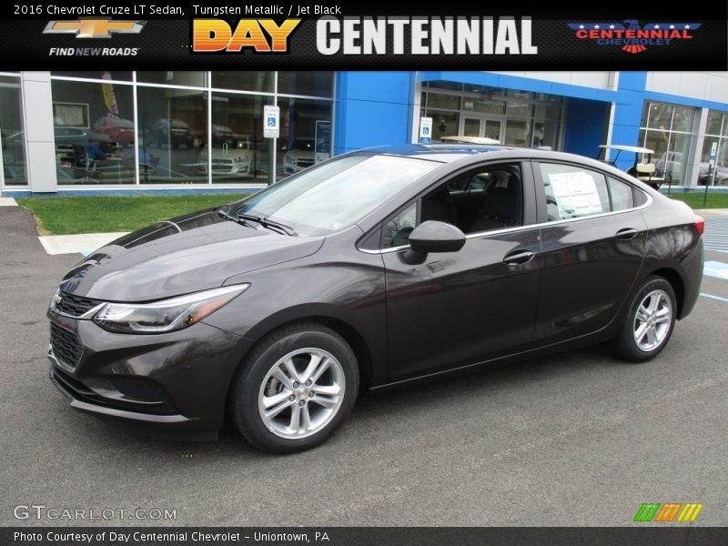 Tungsten Metallic / Jet Black 2016 Chevrolet Cruze LT Sedan