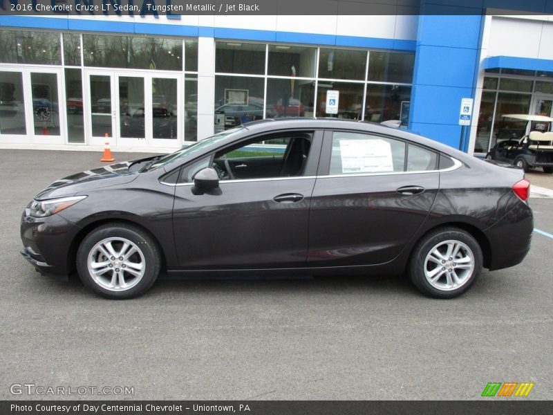 Tungsten Metallic / Jet Black 2016 Chevrolet Cruze LT Sedan