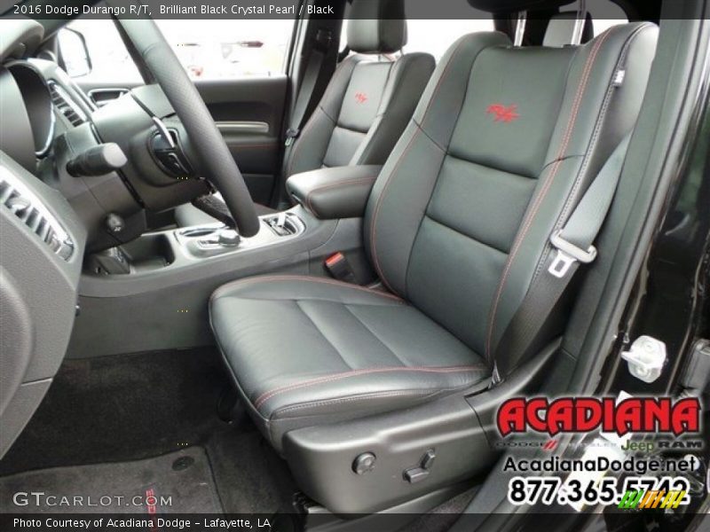 Brilliant Black Crystal Pearl / Black 2016 Dodge Durango R/T