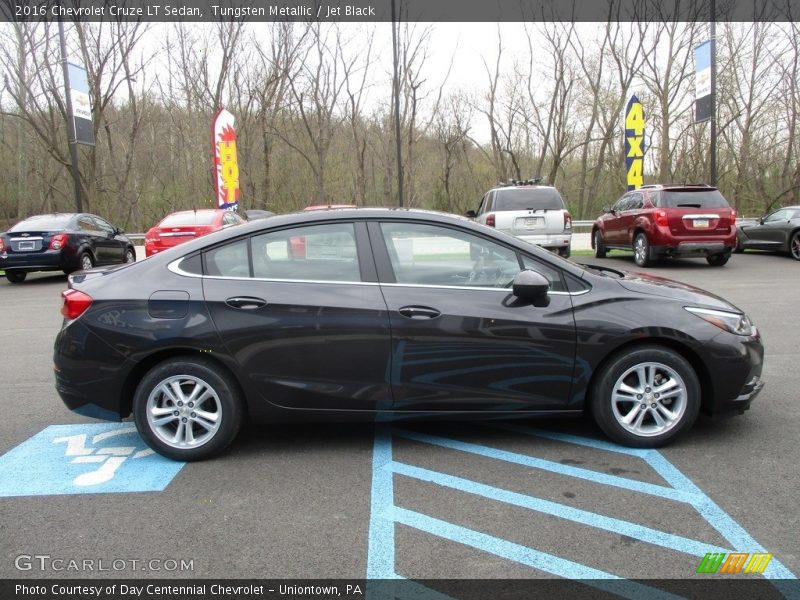 Tungsten Metallic / Jet Black 2016 Chevrolet Cruze LT Sedan