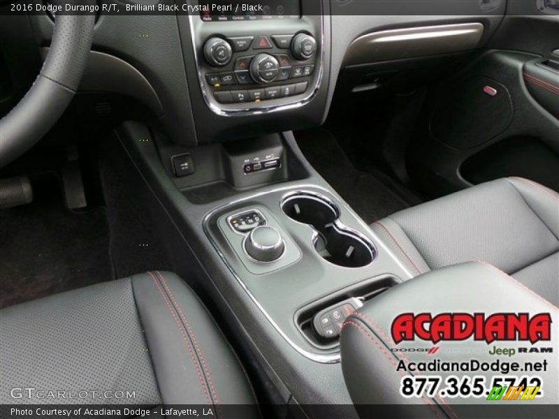 Brilliant Black Crystal Pearl / Black 2016 Dodge Durango R/T