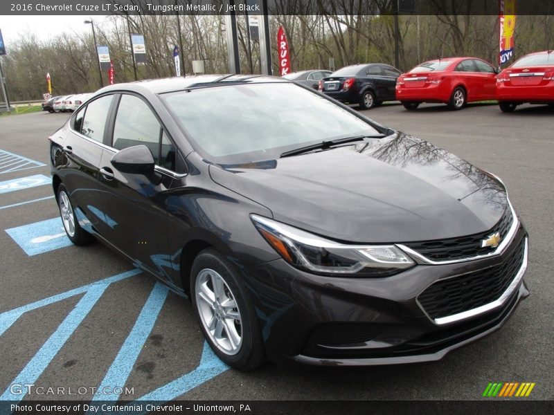 Tungsten Metallic / Jet Black 2016 Chevrolet Cruze LT Sedan