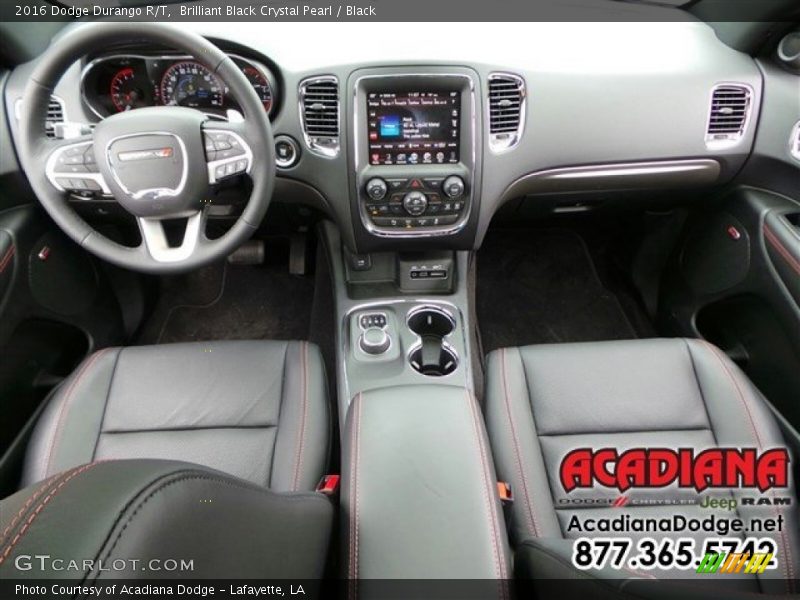 Brilliant Black Crystal Pearl / Black 2016 Dodge Durango R/T