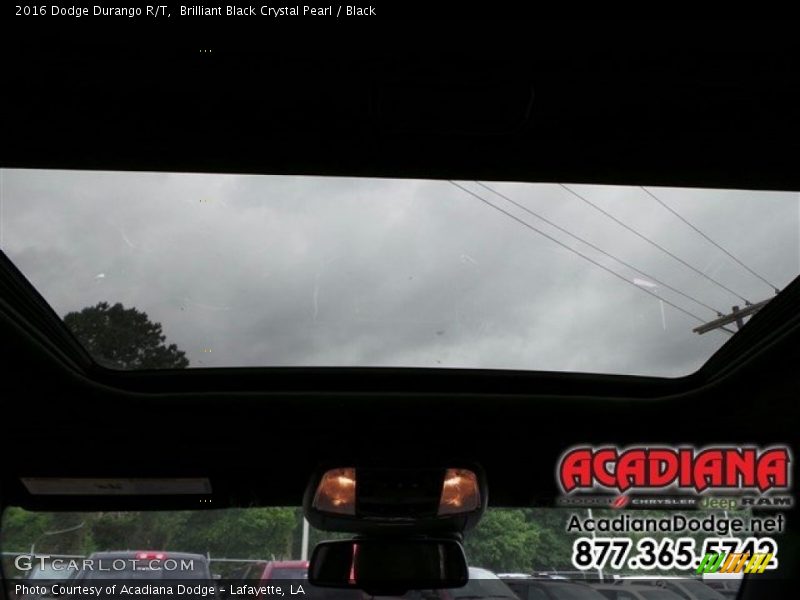 Brilliant Black Crystal Pearl / Black 2016 Dodge Durango R/T