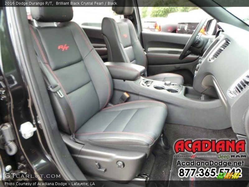 Brilliant Black Crystal Pearl / Black 2016 Dodge Durango R/T