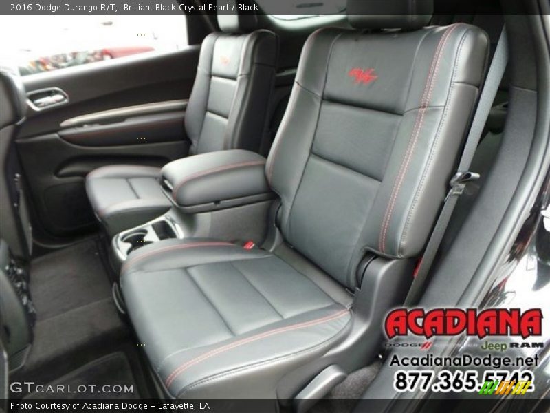 Brilliant Black Crystal Pearl / Black 2016 Dodge Durango R/T