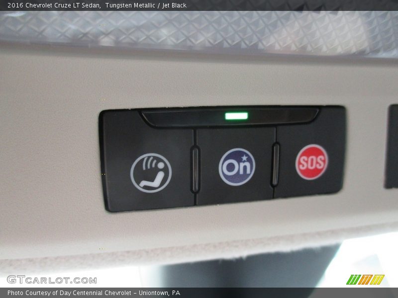 Tungsten Metallic / Jet Black 2016 Chevrolet Cruze LT Sedan