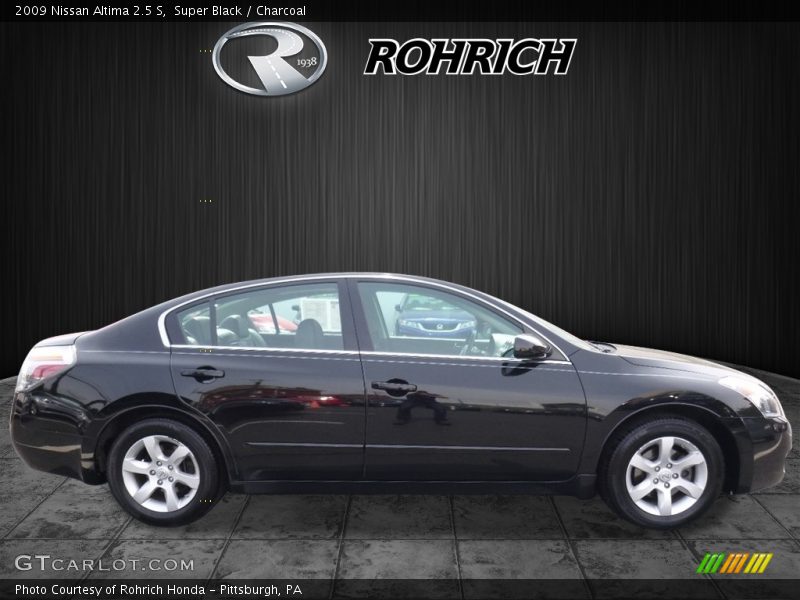 Super Black / Charcoal 2009 Nissan Altima 2.5 S