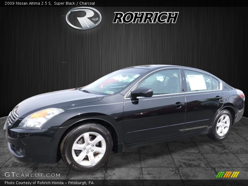 Super Black / Charcoal 2009 Nissan Altima 2.5 S