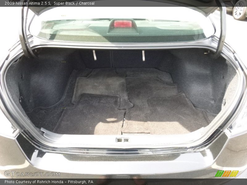 Super Black / Charcoal 2009 Nissan Altima 2.5 S