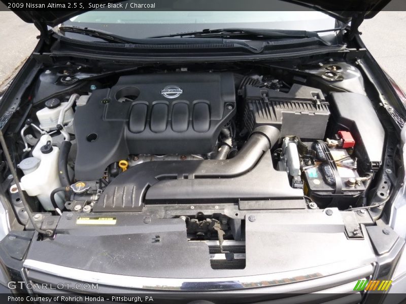 Super Black / Charcoal 2009 Nissan Altima 2.5 S