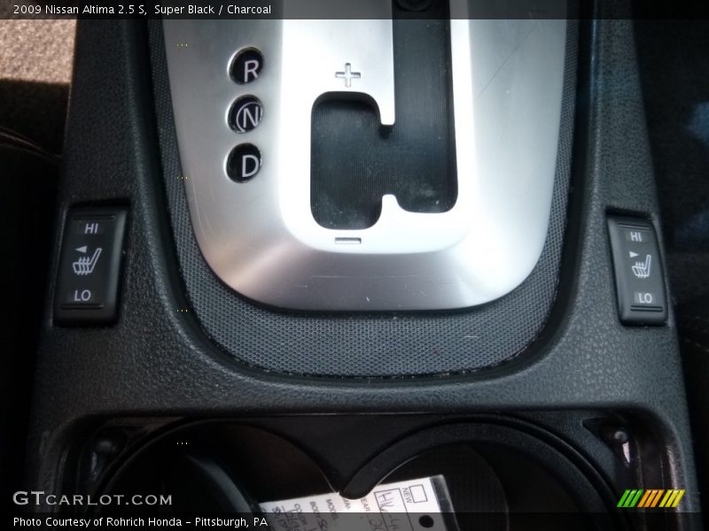 Super Black / Charcoal 2009 Nissan Altima 2.5 S