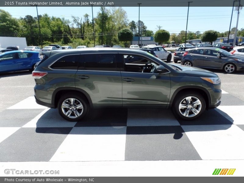 Alumina Jade Metallic / Ash 2015 Toyota Highlander Limited