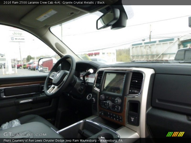 Granite Crystal Metallic / Black 2016 Ram 2500 Laramie Crew Cab 4x4