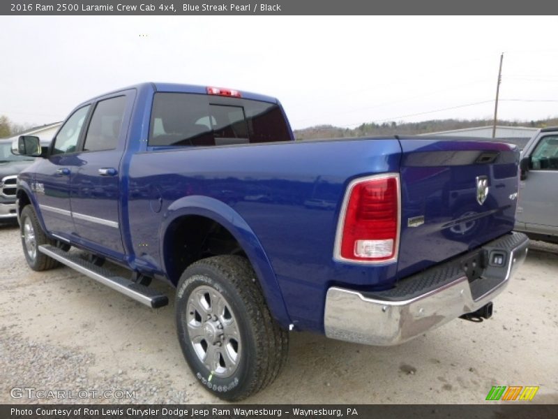 Blue Streak Pearl / Black 2016 Ram 2500 Laramie Crew Cab 4x4